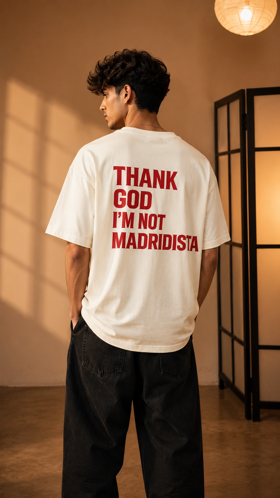 Not Madridsta Oversized Tee (Football)